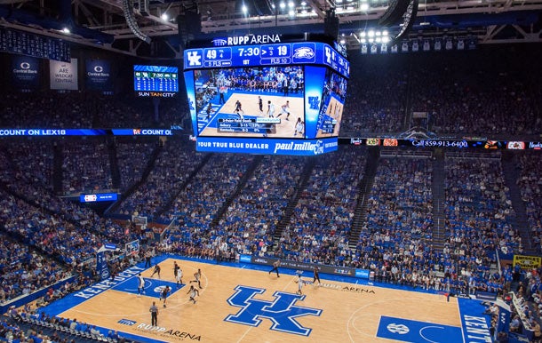 Rupp Arena Seating Chart View